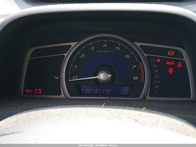 46123208 :رقم المزاد ، 1HGFA16558L072386 vin ، 2008 Honda Civic Lx مزاد بيع