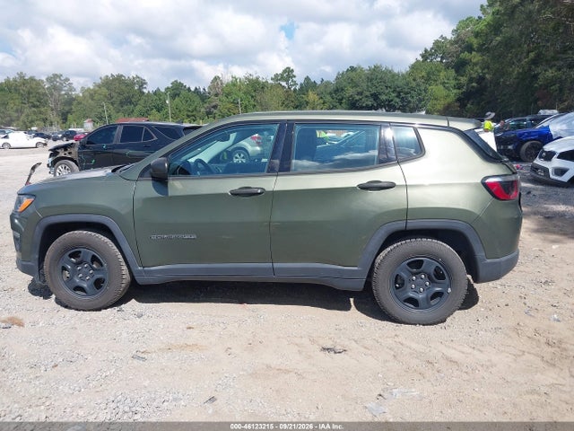 Продажа на аукционе авто 2021 Jeep Compass Sport Fwd, vin: 3C4NJCAB1MT523038, номер лота: 46123215