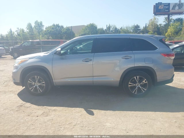 46123219 :رقم المزاد ، 5TDKKRFH0GS132509 vin ، 2016 Toyota Highlander Xle V6 مزاد بيع