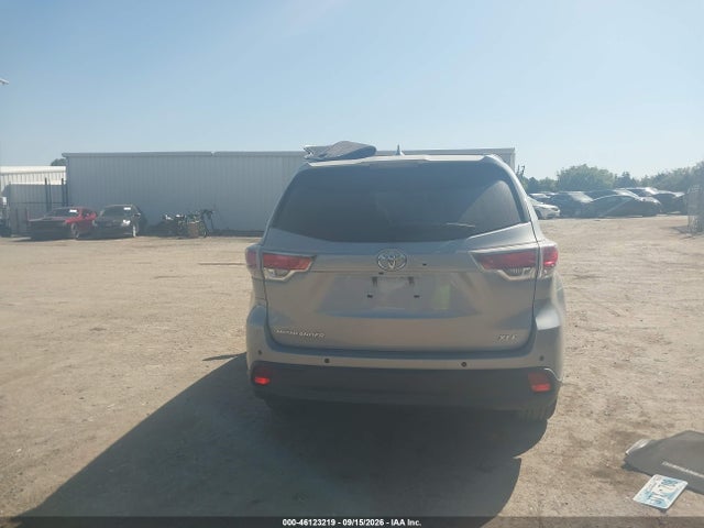 46123219 :رقم المزاد ، 5TDKKRFH0GS132509 vin ، 2016 Toyota Highlander Xle V6 مزاد بيع