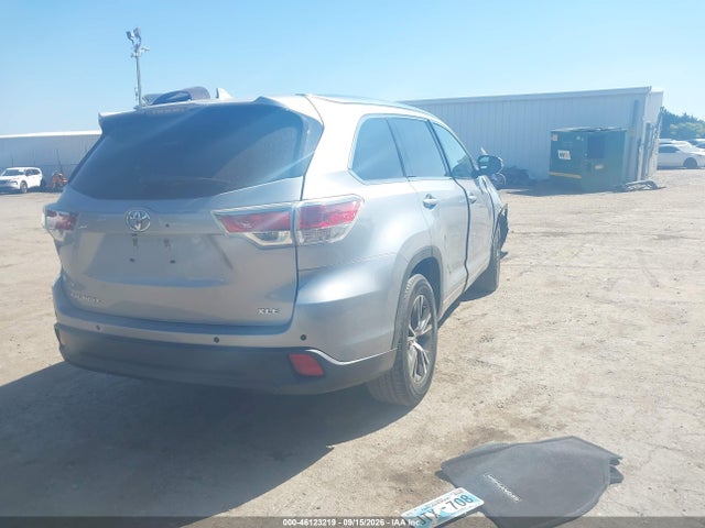 46123219 :رقم المزاد ، 5TDKKRFH0GS132509 vin ، 2016 Toyota Highlander Xle V6 مزاد بيع