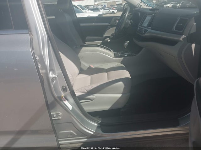 46123219 :رقم المزاد ، 5TDKKRFH0GS132509 vin ، 2016 Toyota Highlander Xle V6 مزاد بيع