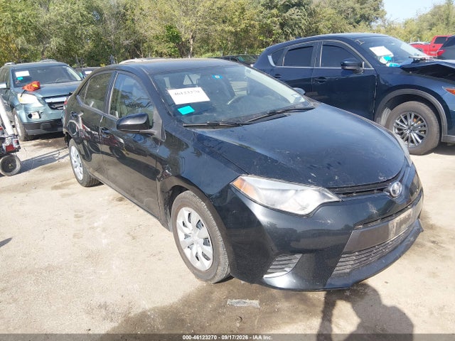2016 Toyota Corolla Le მანქანა იყიდება აუქციონზე, vin: 5YFBURHE3GP405688, აუქციონის ნომერი: 46123270