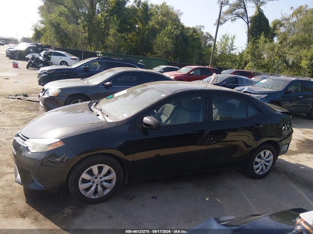 Auction sale of the 2016 Toyota Corolla Le, vin: 5YFBURHE3GP405688, lot number: 46123270
