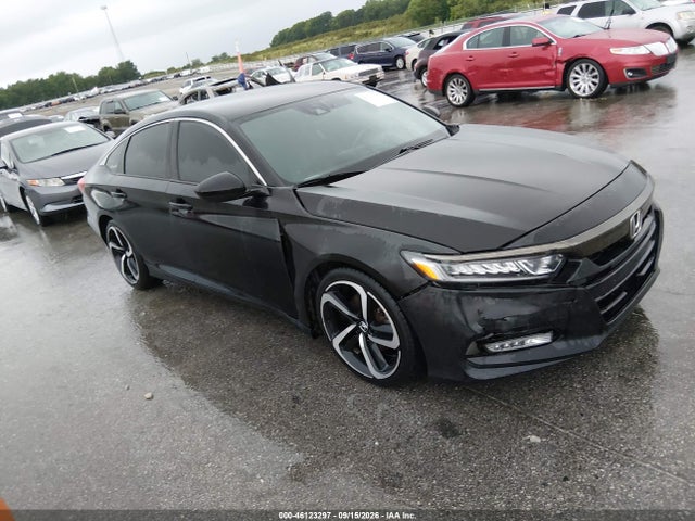 2018 Honda Accord Sport მანქანა იყიდება აუქციონზე, vin: 1HGCV1F33JA166564, აუქციონის ნომერი: 46123297