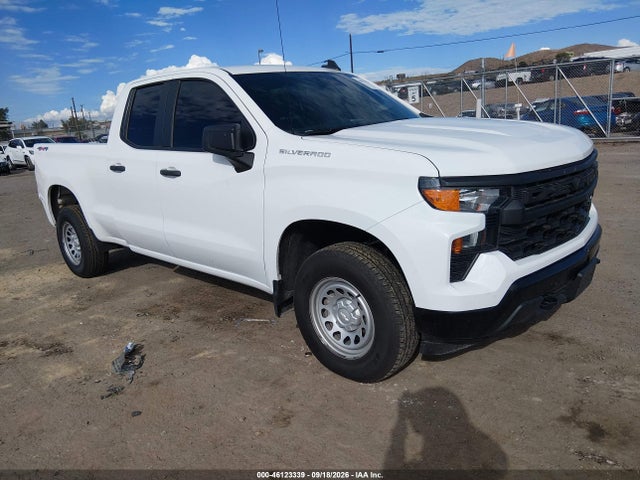 2024 Chevrolet Silverado 1500 4wd  Standard Bed Wt მანქანა იყიდება აუქციონზე, vin: 1GCRDAED3RZ277506, აუქციონის ნომერი: 46123339