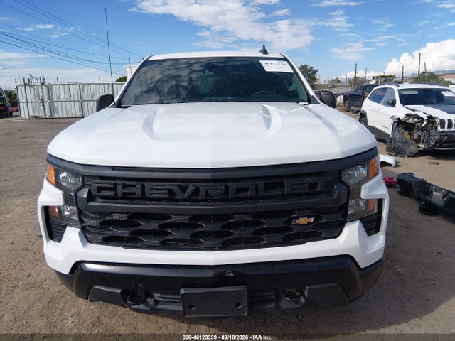 2024 Chevrolet Silverado 1500 4wd  Standard Bed Wt მანქანა იყიდება აუქციონზე, vin: 1GCRDAED3RZ277506, აუქციონის ნომერი: 46123339