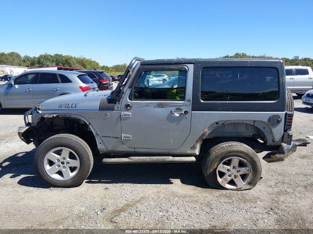 2018 Jeep Wrangler Jk Willy Wheeler 4x4 მანქანა იყიდება აუქციონზე, vin: 1C4AJWAG8JL860857, აუქციონის ნომერი: 46123375