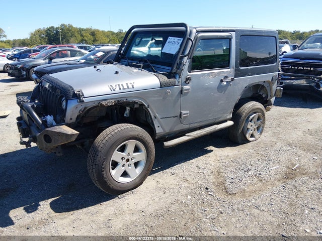 2018 Jeep Wrangler Jk Willy Wheeler 4x4 მანქანა იყიდება აუქციონზე, vin: 1C4AJWAG8JL860857, აუქციონის ნომერი: 46123375