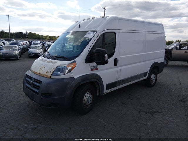 46123379 :رقم المزاد ، 3C6TRVCG2HE515441 vin ، 2017 Ram Promaster 2500 High Roof 136 Wb مزاد بيع