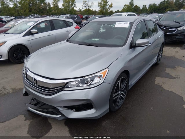 2016 Honda Accord Sport მანქანა იყიდება აუქციონზე, vin: 1HGCR2F53GA108572, აუქციონის ნომერი: 46123409