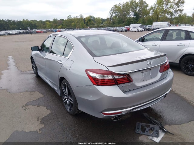 2016 Honda Accord Sport მანქანა იყიდება აუქციონზე, vin: 1HGCR2F53GA108572, აუქციონის ნომერი: 46123409