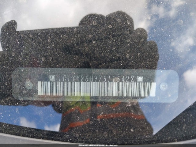 Продажа на аукционе авто 2007 Chevrolet Corvette, vin: 1G1YY26U975115428, номер лота: 46123416