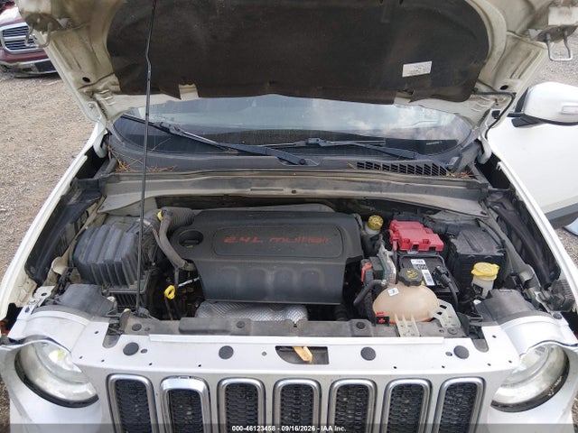 2018 Jeep Renegade Limited Fwd მანქანა იყიდება აუქციონზე, vin: ZACCJADB1JPG97962, აუქციონის ნომერი: 46123458