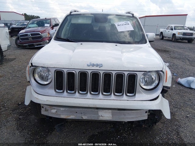 2018 Jeep Renegade Limited Fwd მანქანა იყიდება აუქციონზე, vin: ZACCJADB1JPG97962, აუქციონის ნომერი: 46123458