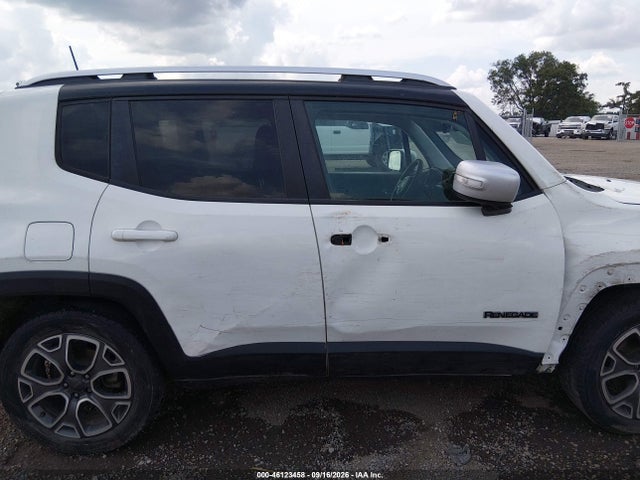 2018 Jeep Renegade Limited Fwd მანქანა იყიდება აუქციონზე, vin: ZACCJADB1JPG97962, აუქციონის ნომერი: 46123458