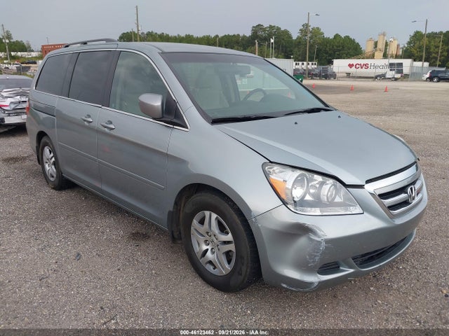 46123462 :رقم المزاد ، 5FNRL38427B028580 vin ، 2007 Honda Odyssey Ex مزاد بيع