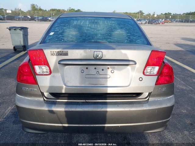 Aukcja sprzedaży 2005 Honda Civic Lx, vin: 2HGES16505H633353, numer aukcji: 46123482