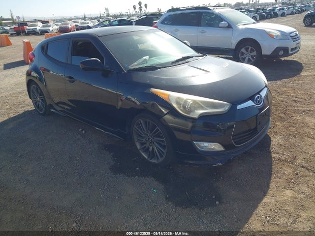 2013 Hyundai Veloster Mix მანქანა იყიდება აუქციონზე, vin: KMHTC6AD2DU140182, აუქციონის ნომერი: 46123539