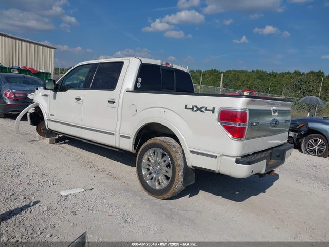2014 Ford F-150 Platinum მანქანა იყიდება აუქციონზე, vin: 1FTFW1ET9EFA81456, აუქციონის ნომერი: 46123548