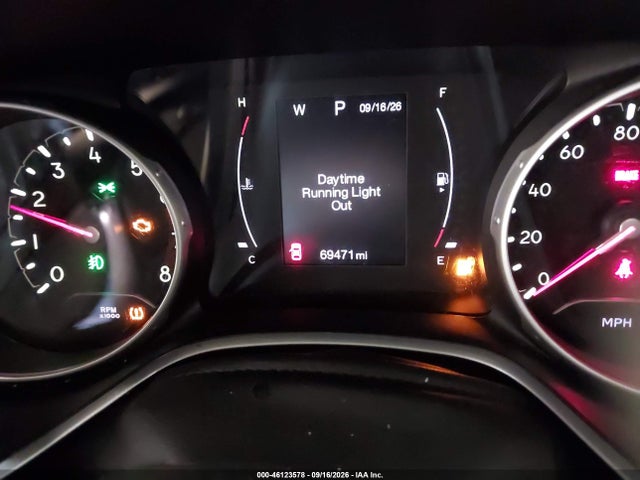 46123578 :رقم المزاد ، 3C4NJCBB3JT193378 vin ، 2018 Jeep Compass Latitude مزاد بيع