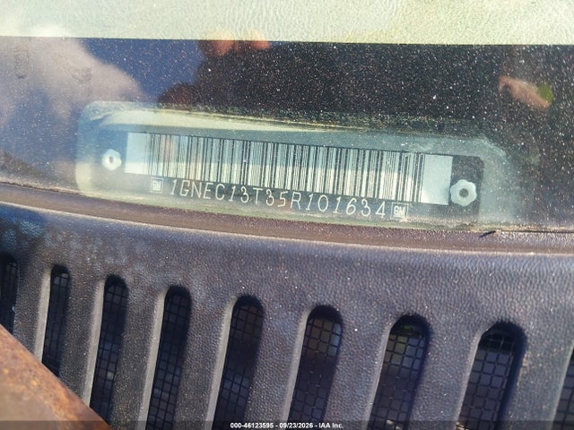 46123595 :رقم المزاد ، 1GNEC13T35R101634 vin ، 2005 Chevrolet Tahoe Ls مزاد بيع