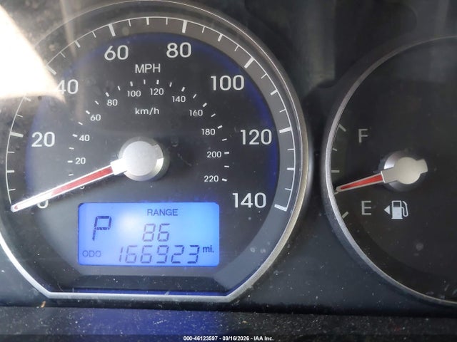 46123597 :رقم المزاد ، 5XYZHDAG3BG018279 vin ، 2011 Hyundai Santa Fe Se مزاد بيع