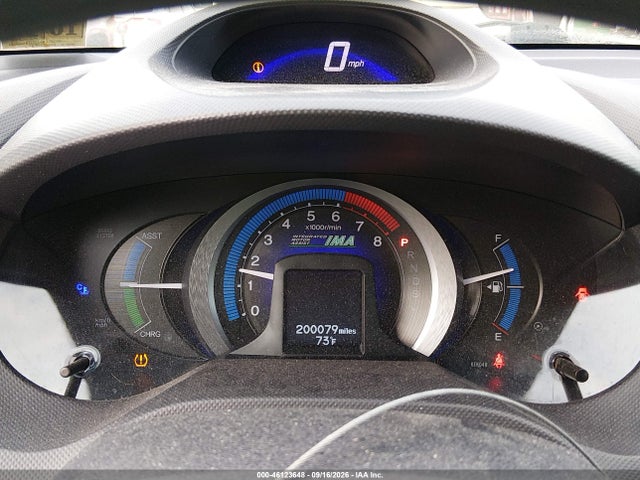 46123648 :رقم المزاد ، JHMZE2H55AS037425 vin ، 2010 Honda Insight Lx مزاد بيع