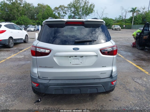 Продаж на аукціоні авто 2019 Ford Ecosport Ses, vin: MAJ6S3JL9KC296528, номер лоту: 46123722