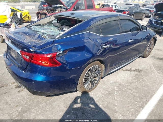 Продаж на аукціоні авто 2017 Nissan Maxima 3.5 Platinum/3.5 S/3.5 Sl/3.5 Sr/3.5 Sv, vin: 1N4AA6AP4HC386485, номер лоту: 46123723