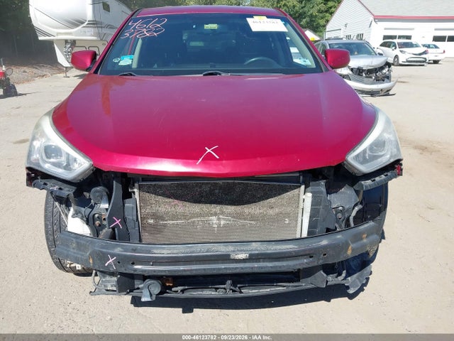 46123782 :رقم المزاد ، 5XYZTDLBXEG202218 vin ، 2014 Hyundai Santa Fe Sport 2.4l مزاد بيع