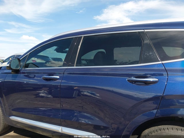 2022 Hyundai Santa Fe Calligraphy მანქანა იყიდება აუქციონზე, vin: 5NMS5DALXNH439093, აუქციონის ნომერი: 46123790