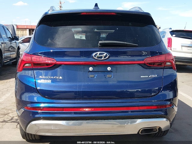 2022 Hyundai Santa Fe Calligraphy მანქანა იყიდება აუქციონზე, vin: 5NMS5DALXNH439093, აუქციონის ნომერი: 46123790