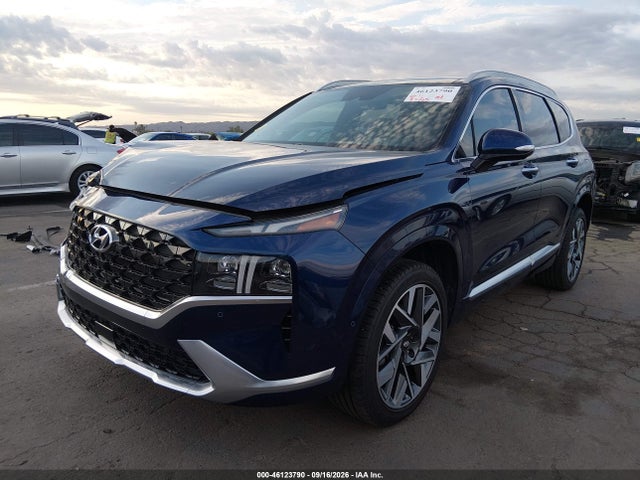 2022 Hyundai Santa Fe Calligraphy მანქანა იყიდება აუქციონზე, vin: 5NMS5DALXNH439093, აუქციონის ნომერი: 46123790