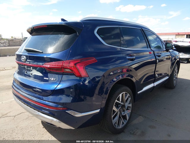 2022 Hyundai Santa Fe Calligraphy მანქანა იყიდება აუქციონზე, vin: 5NMS5DALXNH439093, აუქციონის ნომერი: 46123790