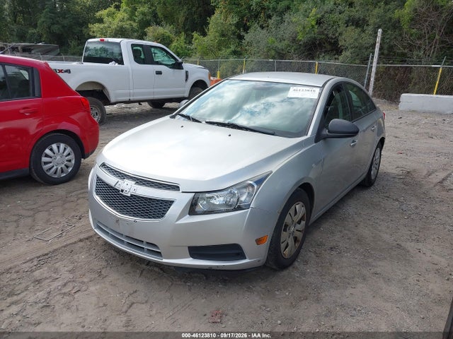 46123810 :رقم المزاد ، 1G1PA5SGXD7280163 vin ، 2013 Chevrolet Cruze Ls Auto مزاد بيع