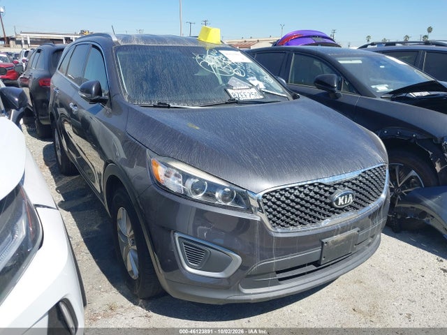 Auction sale of the 2016 Kia Sorento 2.4l Lx, vin: 5XYPG4A32GG179253, lot number: 46123891