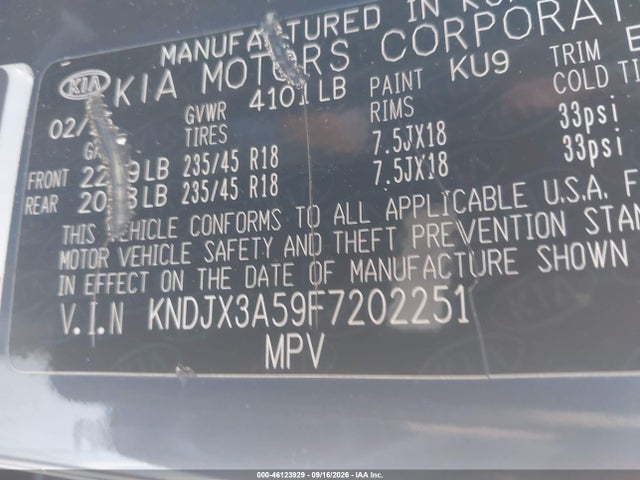 Aukcja sprzedaży 2015 Kia Soul !, vin: KNDJX3A59F7202251, numer aukcji: 46123929