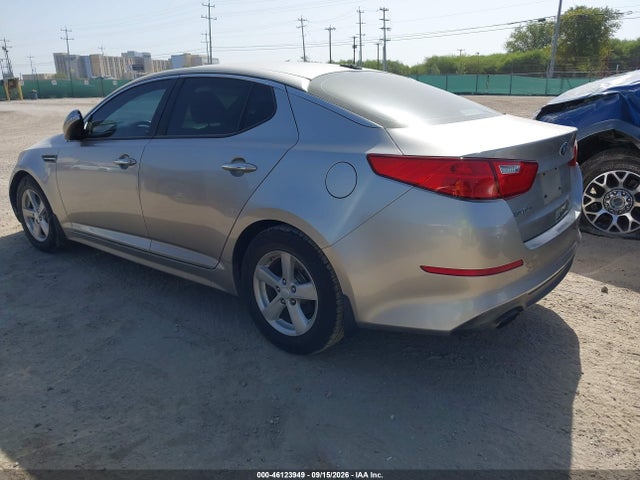 2014 Kia Optima Lx მანქანა იყიდება აუქციონზე, vin: KNAGM4A79E5483419, აუქციონის ნომერი: 46123949