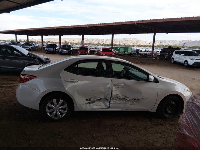 46123972 :رقم المزاد ، 5YFBURHE8JP797624 vin ، 2018 Toyota Corolla Le مزاد بيع