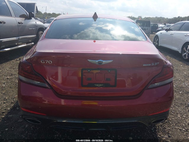 Aukcja sprzedaży 2019 Genesis G70 3.3t Dynamic, vin: KMTG34LE8KU021826, numer aukcji: 46123986