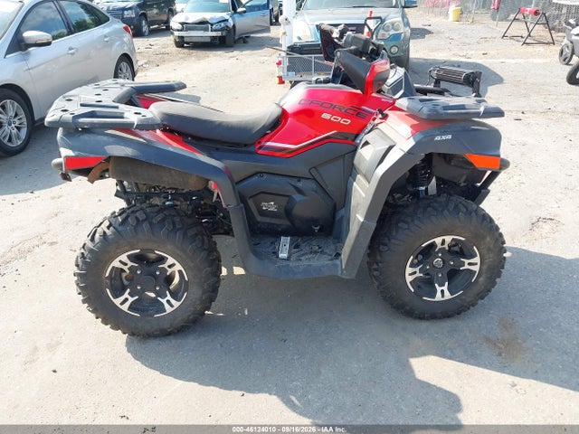 46124010 :رقم المزاد ، LCELDUZL3P6001172 vin ، 2023 Cf Moto Cforce 600 مزاد بيع