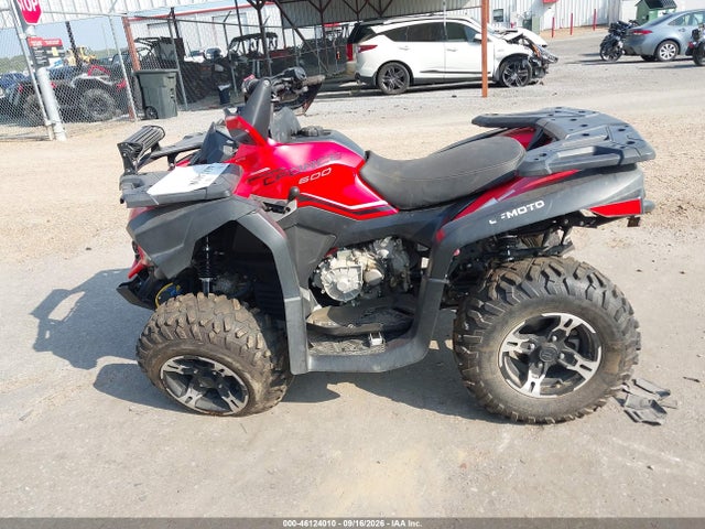 46124010 :رقم المزاد ، LCELDUZL3P6001172 vin ، 2023 Cf Moto Cforce 600 مزاد بيع