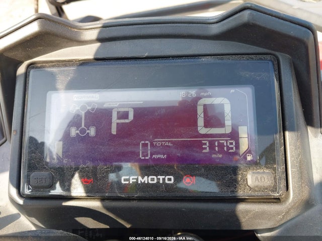 46124010 :رقم المزاد ، LCELDUZL3P6001172 vin ، 2023 Cf Moto Cforce 600 مزاد بيع