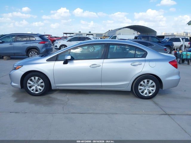 Aukcja sprzedaży 2012 Honda Civic Lx, vin: 2HGFB2F50CH309035, numer aukcji: 46124098