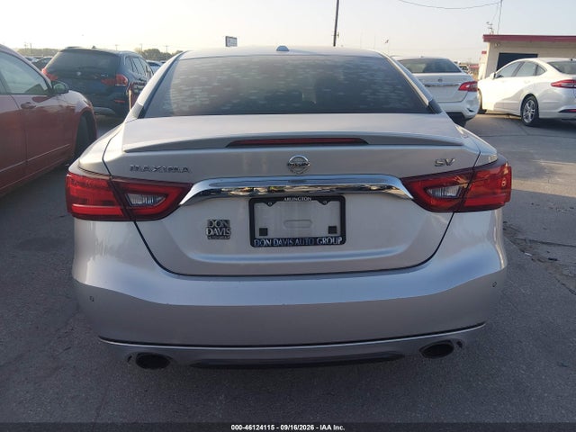 Продажа на аукционе авто 2016 Nissan Maxima 3.5 Sv, vin: 1N4AA6AP3GC430653, номер лота: 46124115