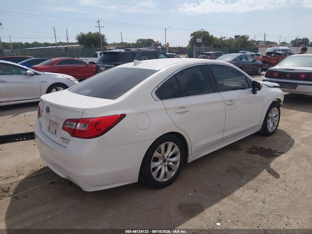 Продаж на аукціоні авто 2017 Subaru Legacy 2.5i Premium, vin: 4S3BNAF66H3021926, номер лоту: 46124122