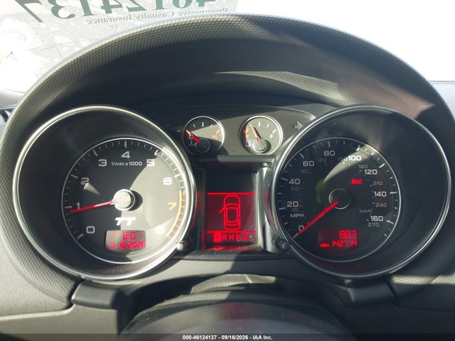 2008 Audi Tt 2.0t მანქანა იყიდება აუქციონზე, vin: TRUAF38JX81003629, აუქციონის ნომერი: 46124137
