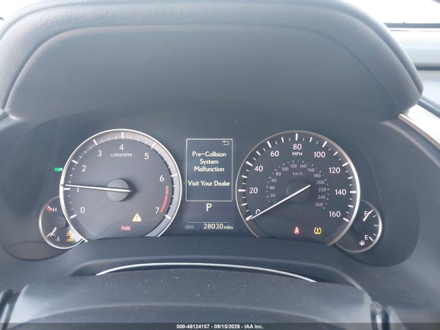 46124157 :رقم المزاد ، JTJHZKFA1N2042156 vin ، 2022 Lexus Rx 350l مزاد بيع