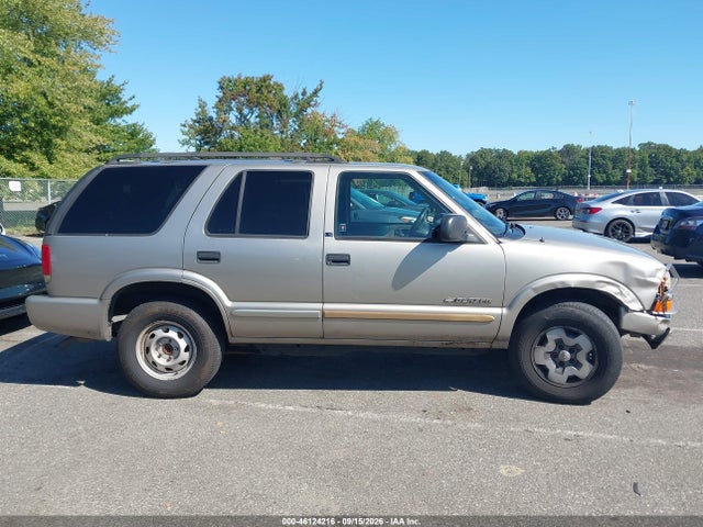 Продаж на аукціоні авто 2002 Chevrolet Blazer Ls, vin: 1GNDT13W22K221743, номер лоту: 46124216